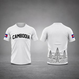 CamboLove Cambodia Angkor Tee - White