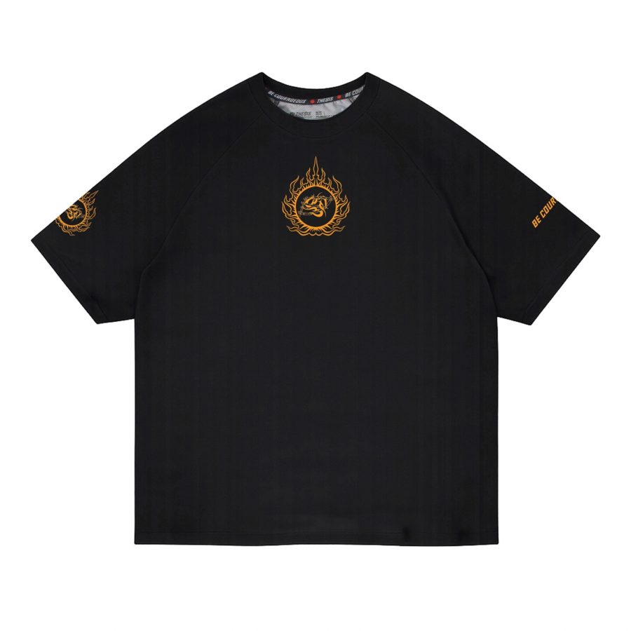 TheGIS x Easybadwork Black T-Shirt