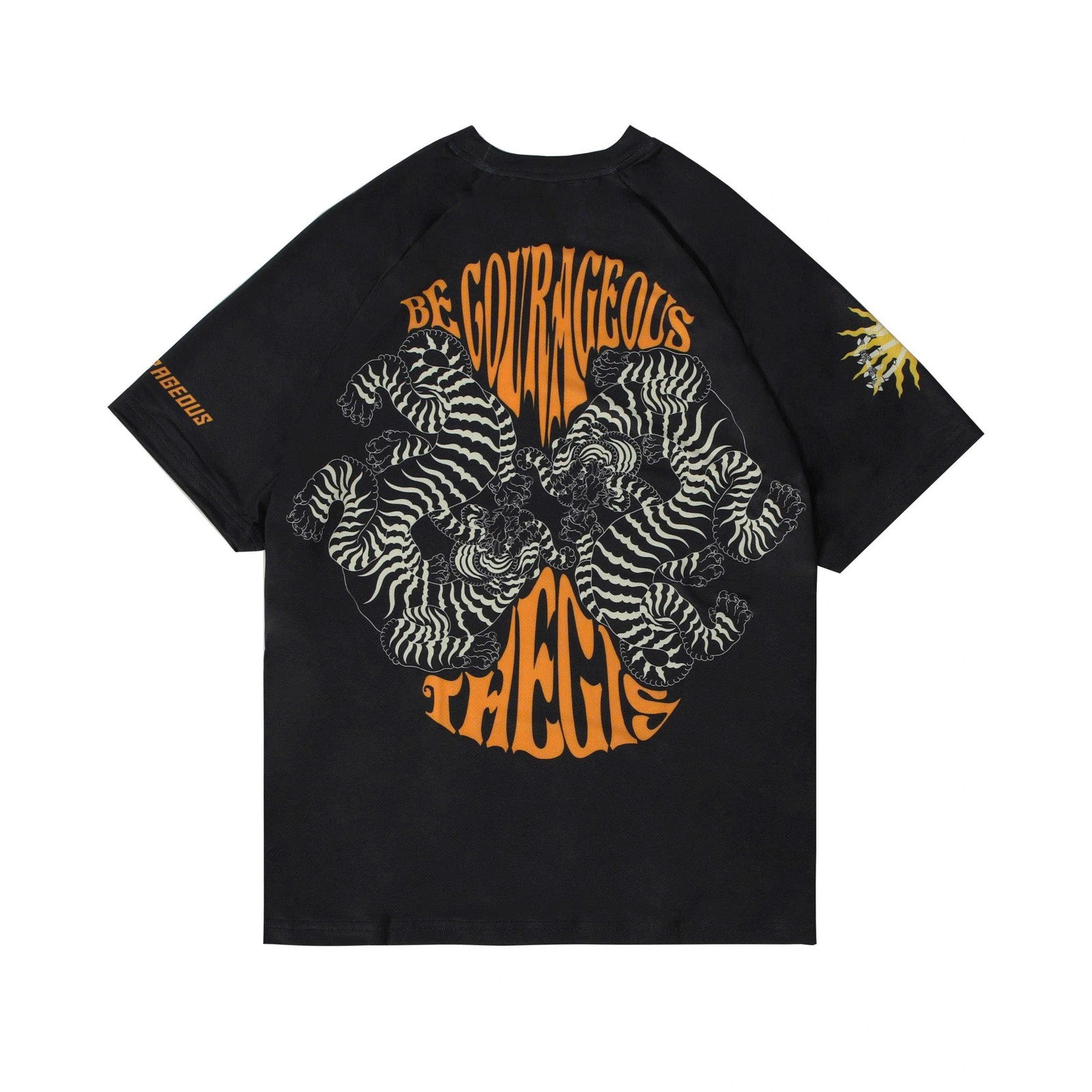 TheGIS Tiger Classic Black T-Shirt - Image 2