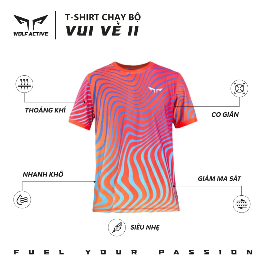Wolf Active Vui Ve 2 W23 Men’s Running T-Shirt