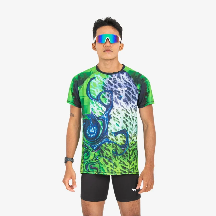 Wolf Active Fern Cell W265 Men’s Running T-Shirt